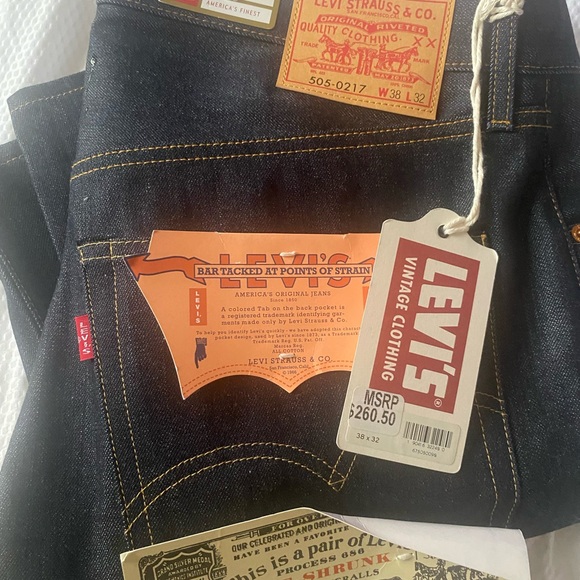 Levi's Men's Dark Blue Jeans